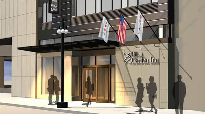 Hilton Garden Inn Chicago Downtown Riverwalk Екстериор снимка